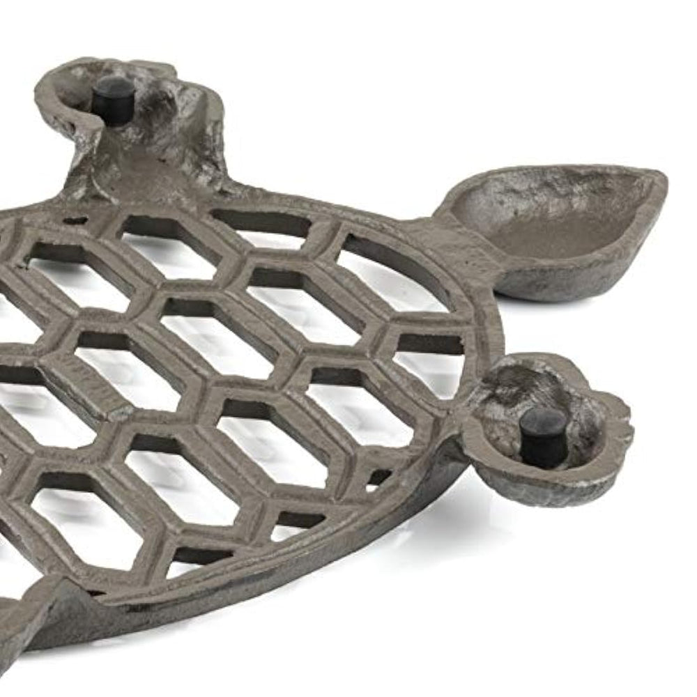 Salvamanteles de hierro fundido para platos calientes