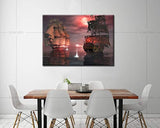 Lienzo decorativo de pared, gran impresión para colgar