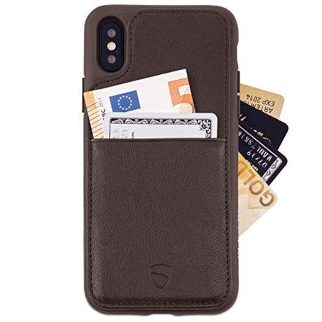 Vaultskin  - Funda para iPhone con cartera de piel