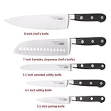 Cooks - Cuchillo de cocina de acero inoxidable