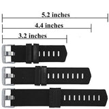 Banda de silicona para uso extra grande de muñeca o tobillo