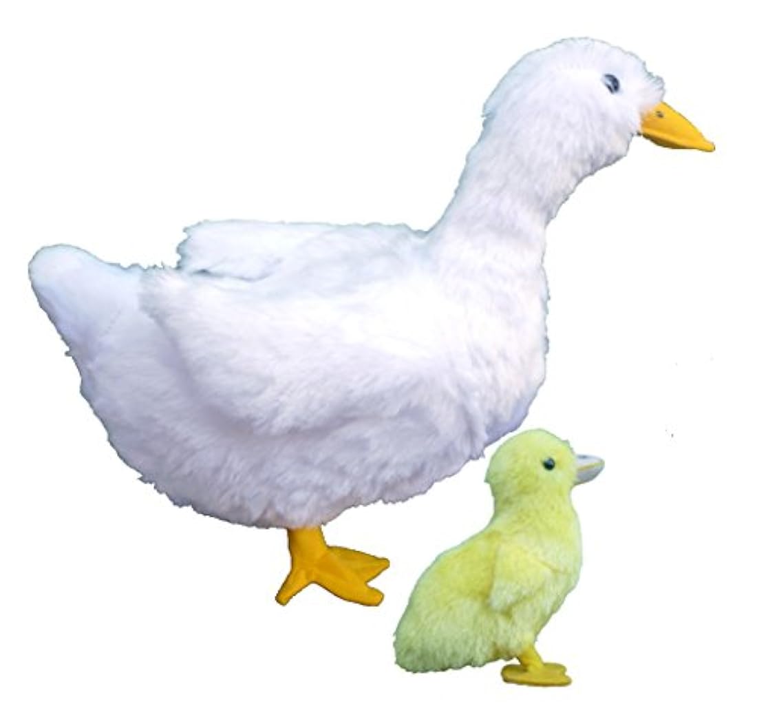 Peluche diseño de Pato color blanco, de 13.0in