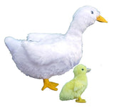 Peluche diseño de Pato color blanco, de 13.0in