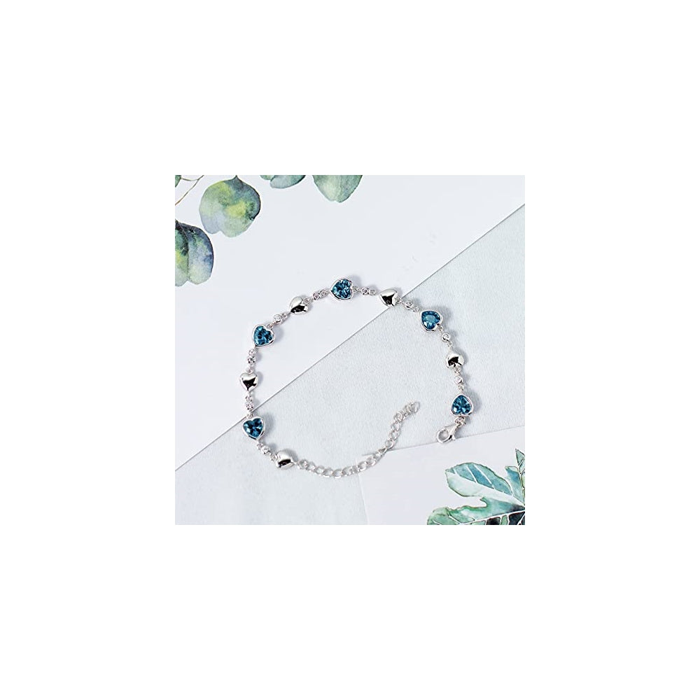 Pulseras y tobilleras de piedra para mujer