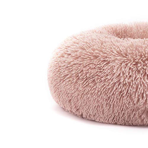 MIXJOY Cama ortopédica para perro, cómoda cama redonda para perro, ultra suave, lavable, para perros y gatos (23 pulgadas, 30 pulgadas, 36 pulgadas)