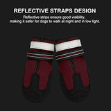 Protector de patas para perros, botas para perro con suela