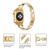Dassions - Pulsera de metal para Apple Watch Band 1.496