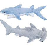 Peluches de Tiburón color azul-gris,para niños. Bedwina