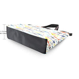 Bolso de hombro con asa superior grande para mujer