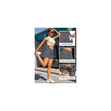 Shorts cortos deportivos de cintura alta talla S