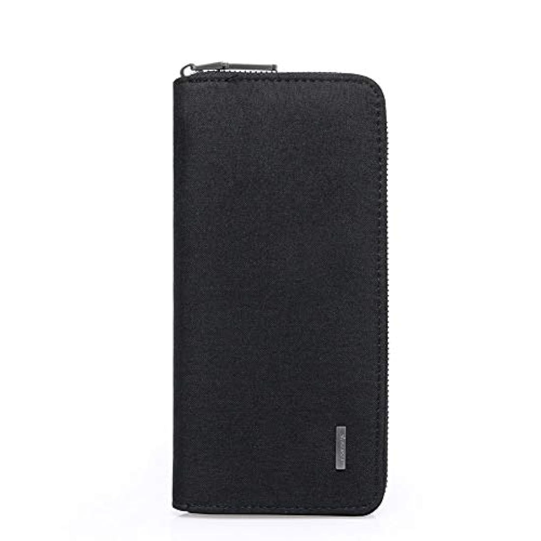 Cartera para hombre impermeable de lona con cremallera