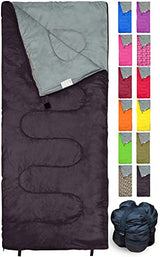 REVALCAMP Bolsa de dormir para uso en interiores y exteriores. Ideal para niños, niñas, adolescentes y adultos. Estas bolsas ultraligeras y compactas son perfectas para excursionistas, mochileros y campistas.