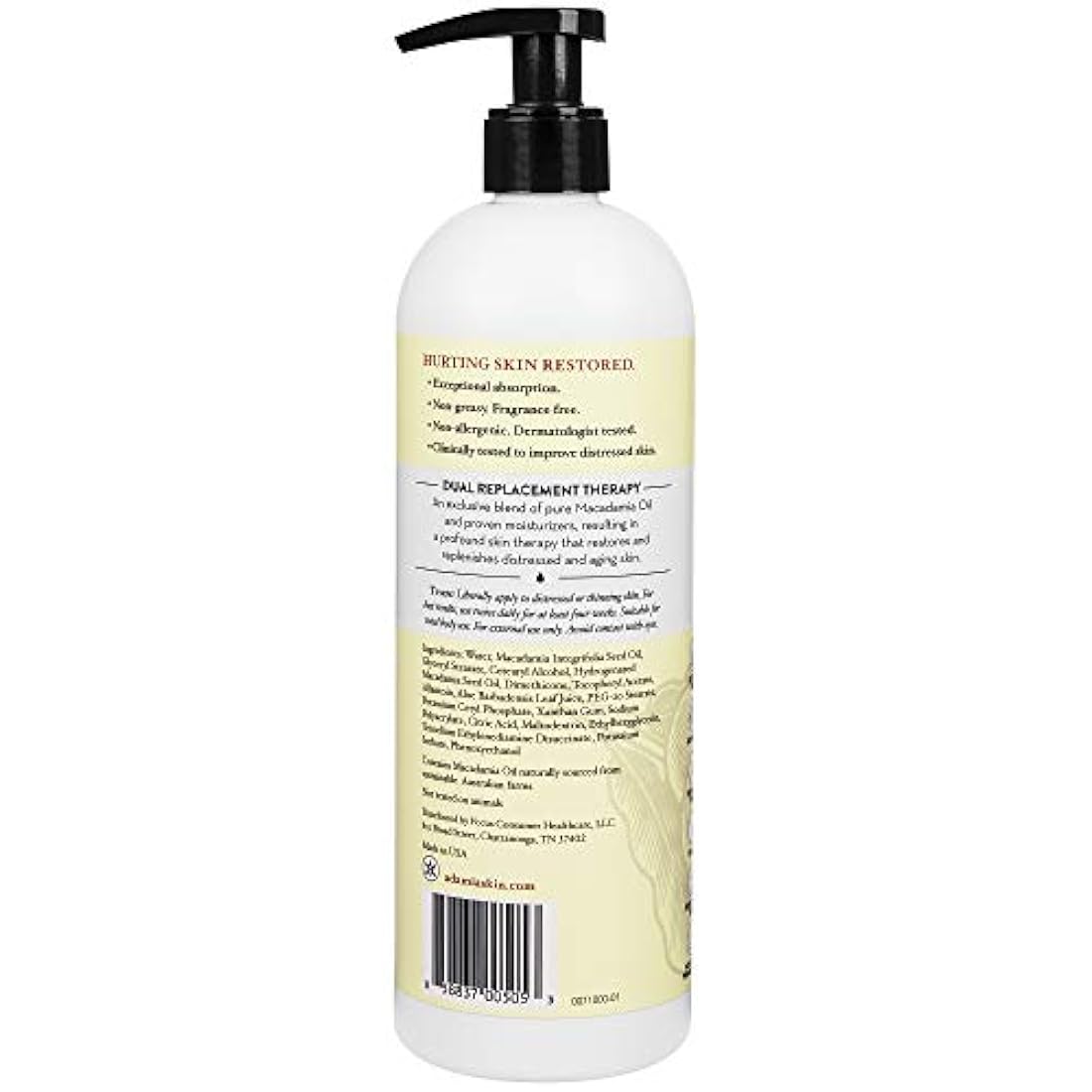 Reparación Loción con aceite de macadamia Nut y promega-7
