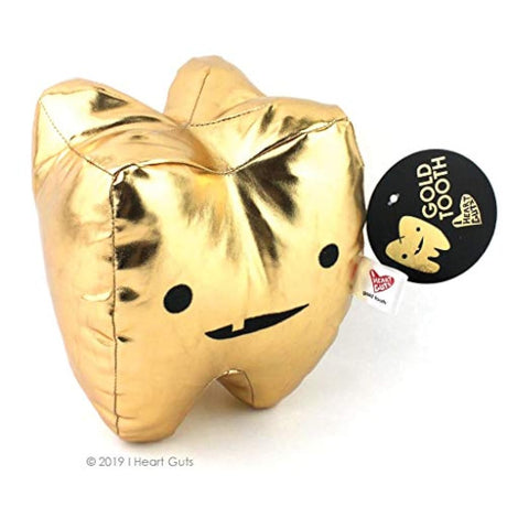 Peluches  Dientes dorados de peluche
