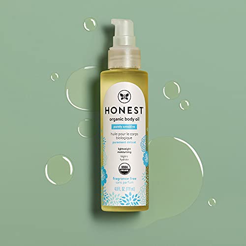 The Honest Company - Aceite corporal orgánico, 4 onzas líquidas
