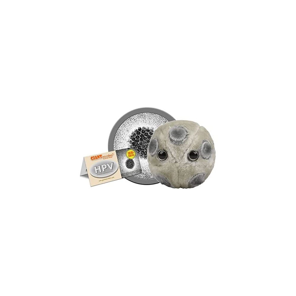Peluches microbios HPV Papillomaviridae  de felpa