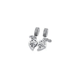 Dijes y Medallas de 2 piezas colgantes para pulsera