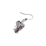 Aretes de elefante de la selva para mujeres