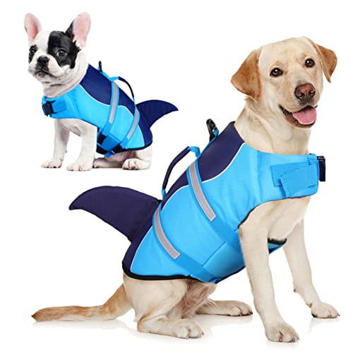 AOFITEE Chaleco salvavidas para perros, ajustable