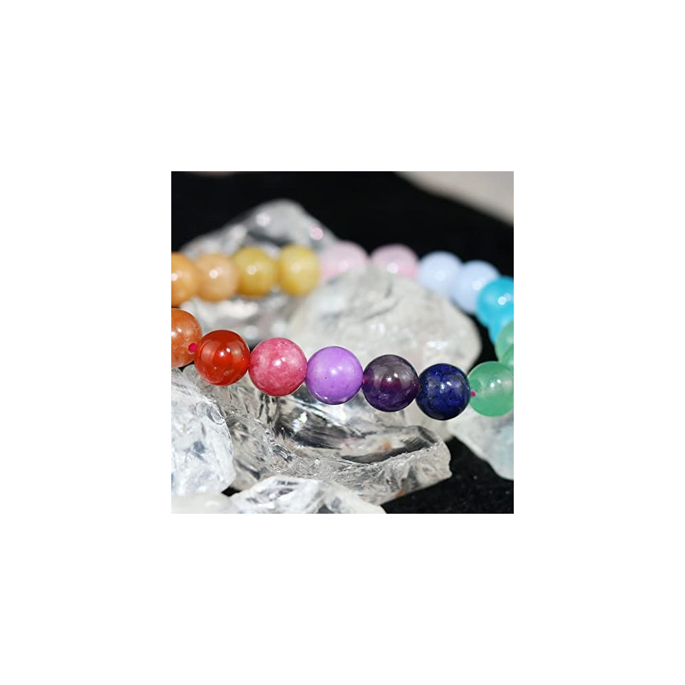 Pulseras y tobilleras de piedras preciosas naturales