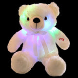 Peluche de Oso con luces lED blanco, 18.0in, SOFI