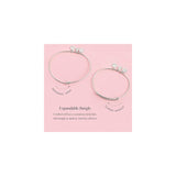 Pulseras y tobilleras inspiradora con dije