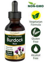 Tintura de raíz de bardana, 2 fl oz, Vegetar