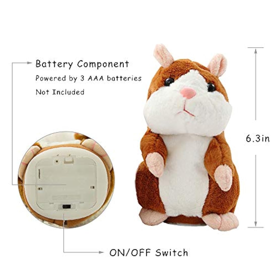 Peluche de hámster