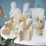Molde de Silicona para Pareja de Amor - DIY Aromaterapia Mold
