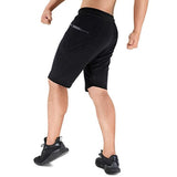 Pantalones cortos deportivos para hombre con bolsillos