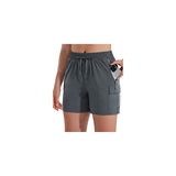 Shorts de senderismo para mujer de secado rápido talla XL