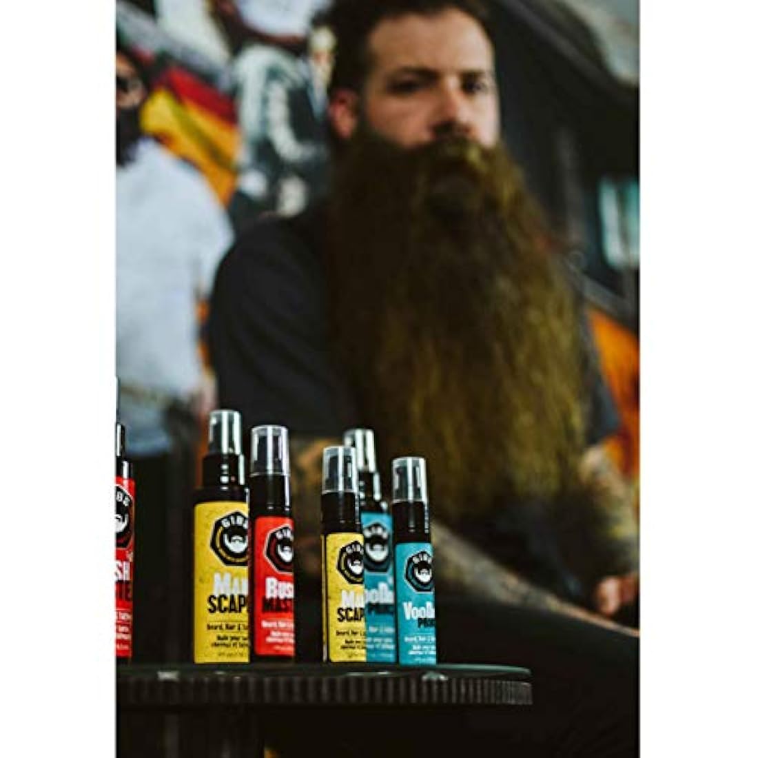 Aceite de barba y aceite de tatuaje de GIBS