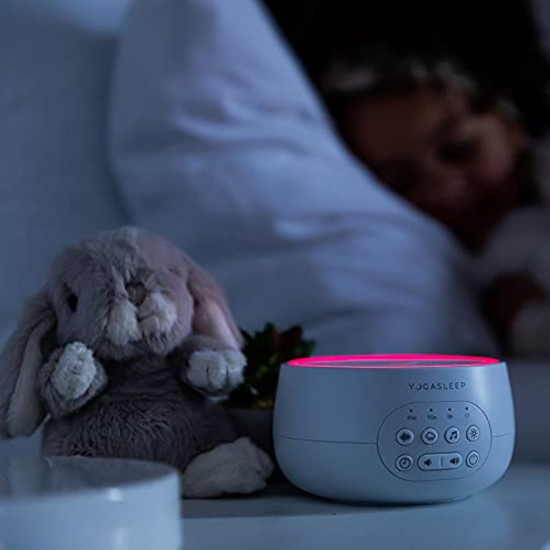 Parlante máquina de sonido multi con luz nocturna