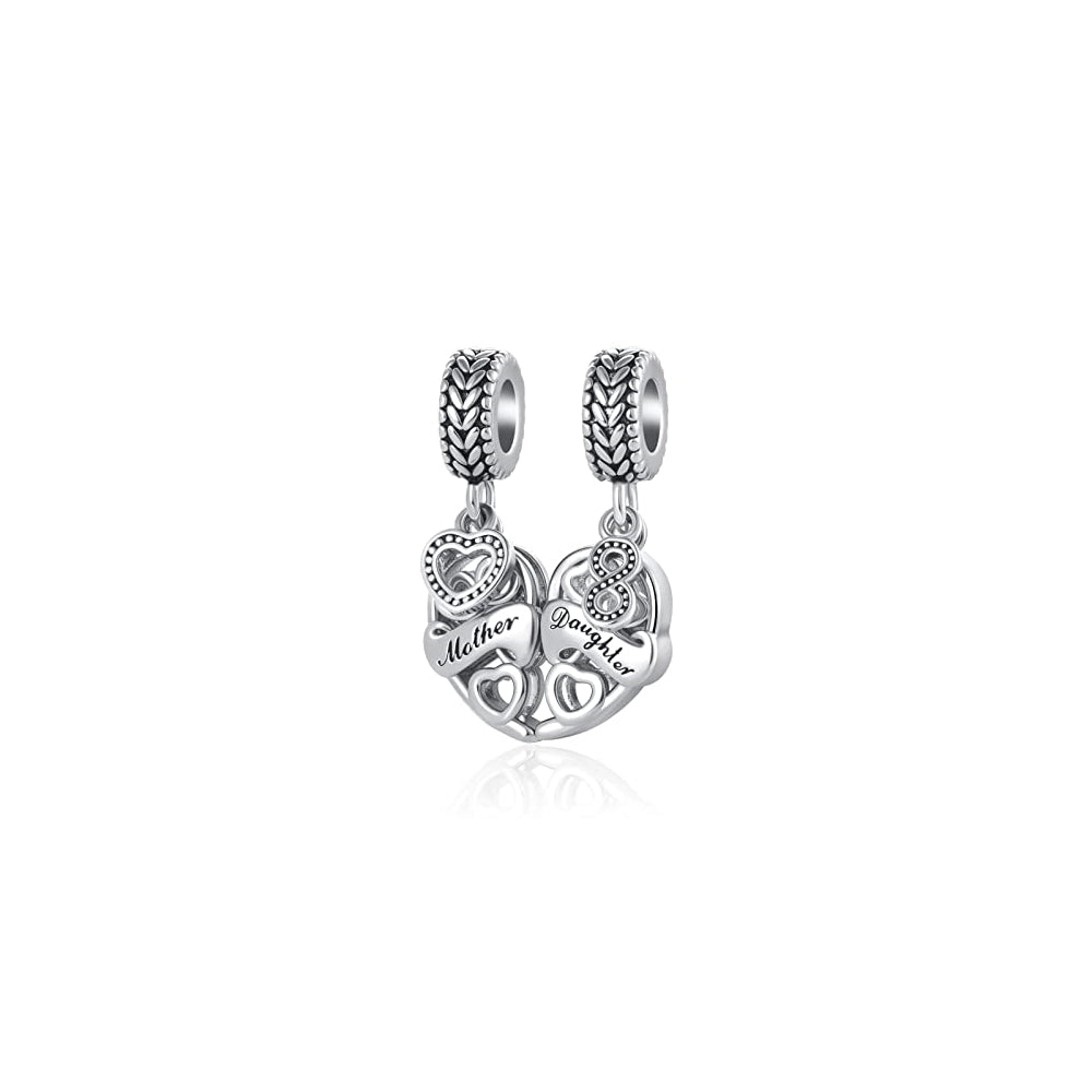 Dijes y Medallas de 2 piezas colgantes para pulsera