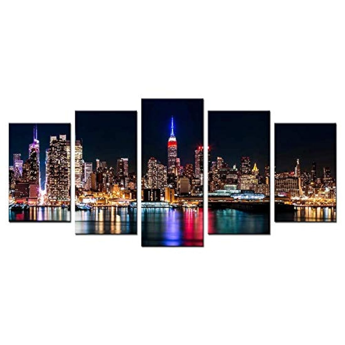 Biuteawal - Lienzo decorativo de pared de Nueva York