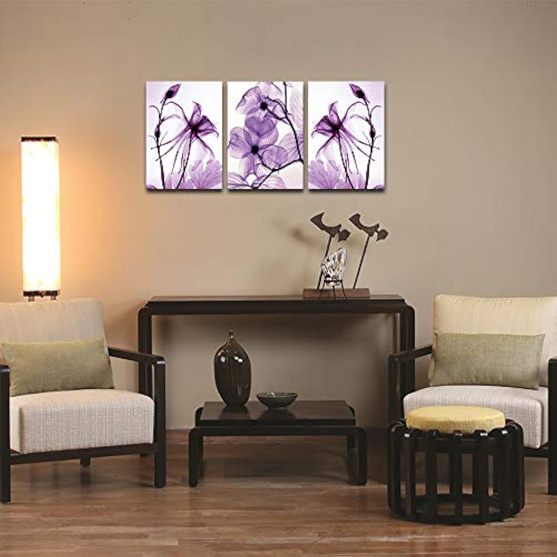 Modernas pinturas de lienzo, pinturas de flores,