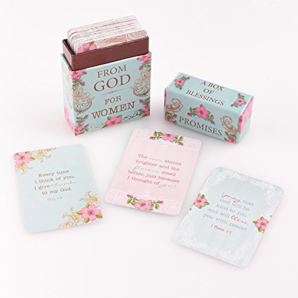 Tarjetas de promesas de Dios para las mujeres de bendiciones
