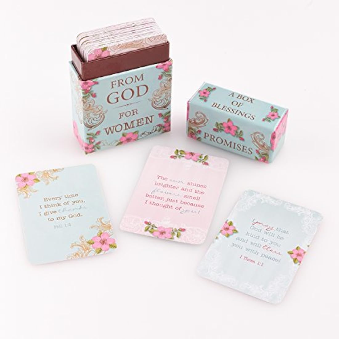 Tarjetas de promesas de Dios para las mujeres de bendiciones