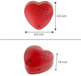 juguete de peluche, grabadora de corazón