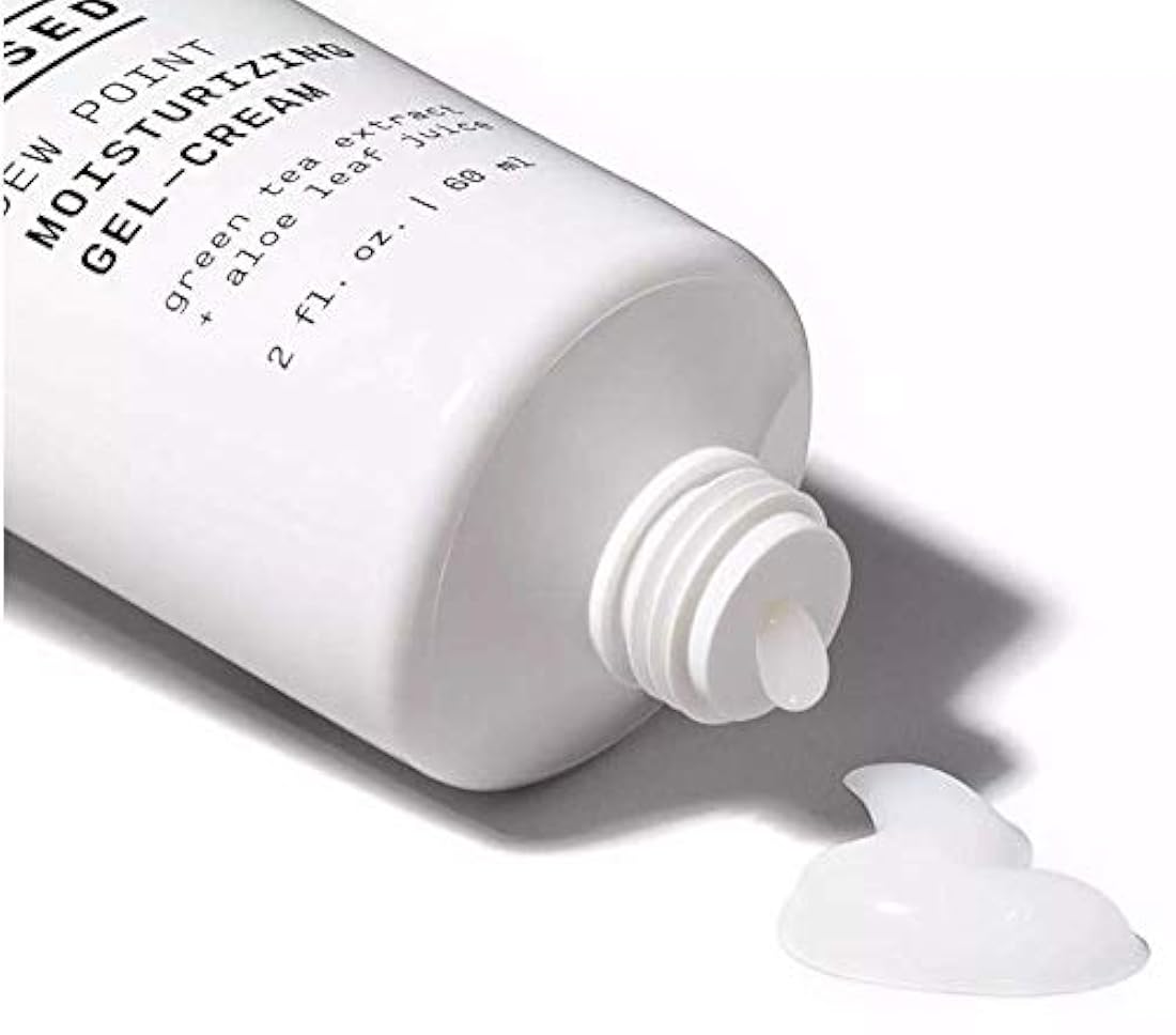 Versed Dew Point Crema de gel hidratante 2 fl. Oz! Hidratante facial con té verde calmante y aloe vera hidratante. Sin crueldad, sin parabenos y vegano. Elige tu tratamiento facial. (Face Moisturizers)
