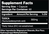 Suplementos El mejor apoyo de Tudca para limpieza hepática