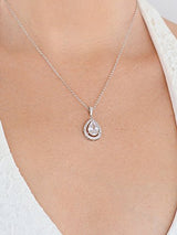 Colgante de collar de novia