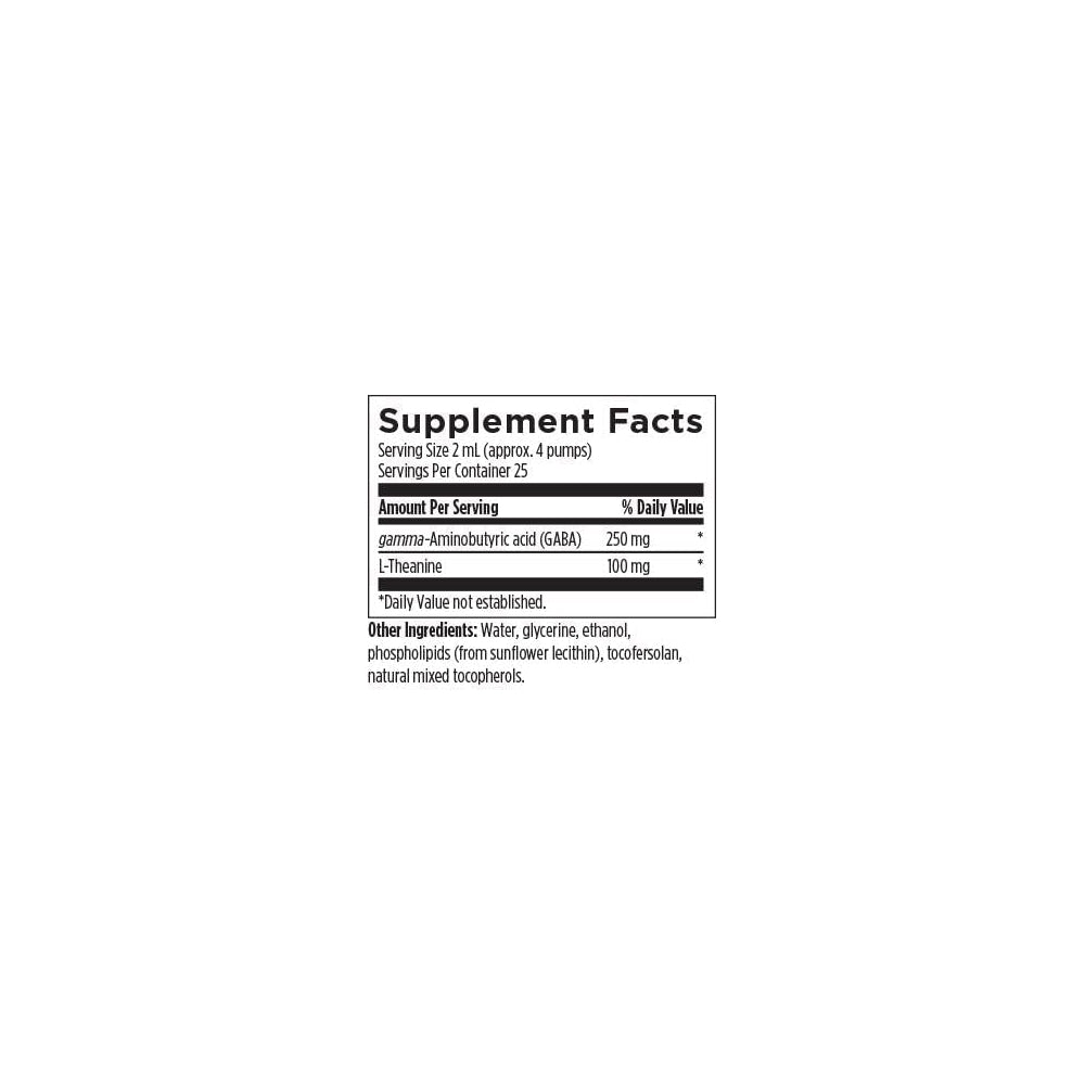 Suplementos Alimenticios GABA líquido L Teanina