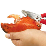 Norpro – ULTIMATE Tijeras de acero inoxidable y rojo marisco
