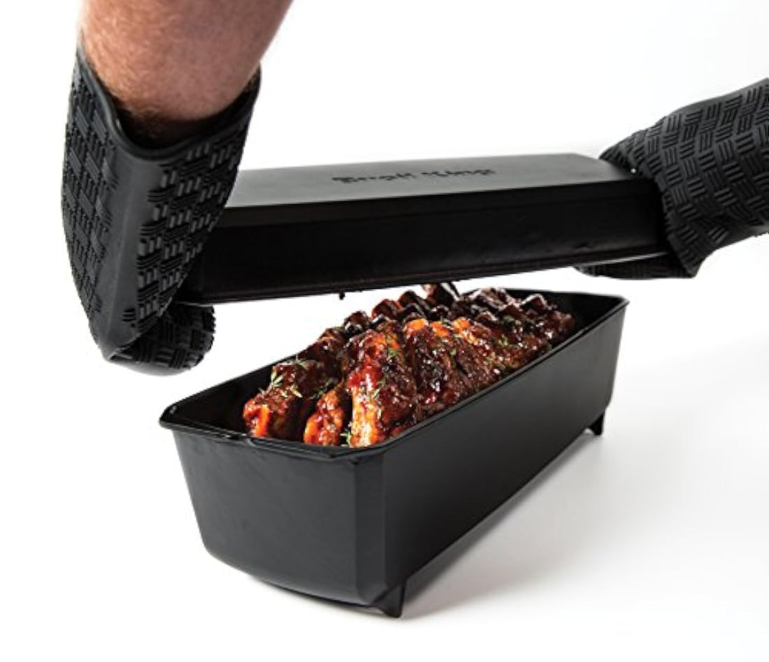 BroilKing 69615 fundido Costilla Roaster