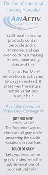 Tinte para hombre con cana también para la barba y el bigote,