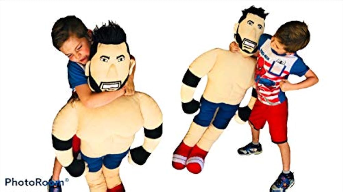 Muñeco de peluche de lucha libre