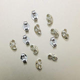 12 piezas / 6 pares de pendientes de plata de ley 925