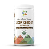 orgánico Regaliz Root Polvo 16 oz-1 lb Respiratorio natural
