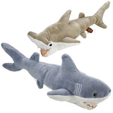 Peluches de Tiburón color azul-gris,para niños. Bedwina